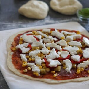 Cheese Corn Pizza